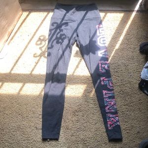 Pink leggings size XS